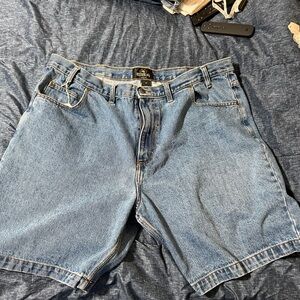 RedHead Light Blue Jean Shorts for Men